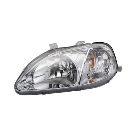 Tyc 20-5662-01 Left Hand Head Light for 1999-2000 Honda Civic TYC20-5662-01